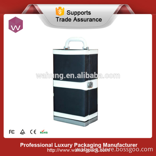 luxury wine glass bottle gift wooden box